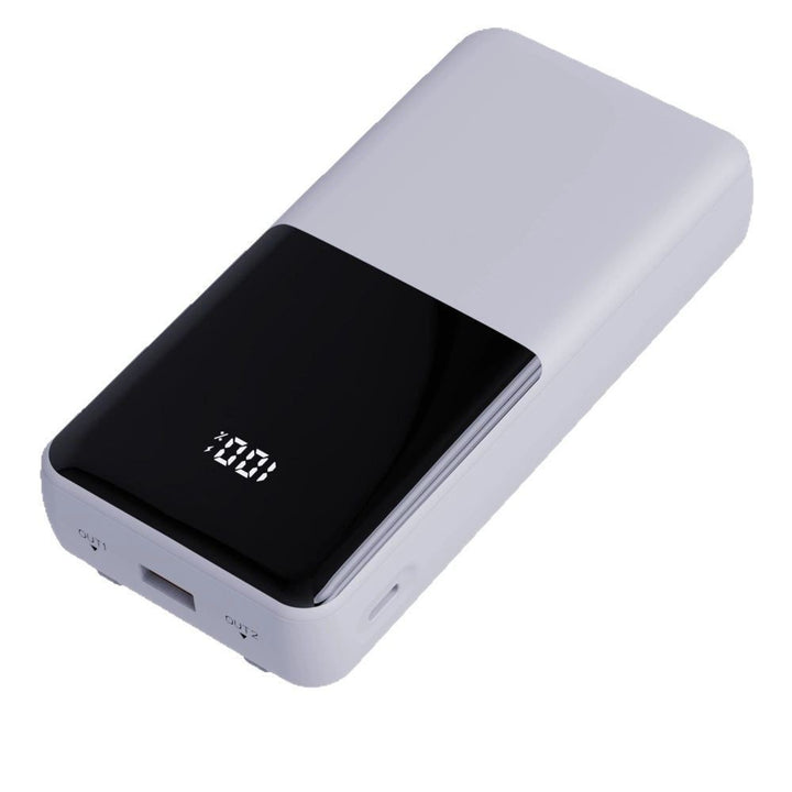 Portable power bank with integrated charging station and digital display Bowlift
