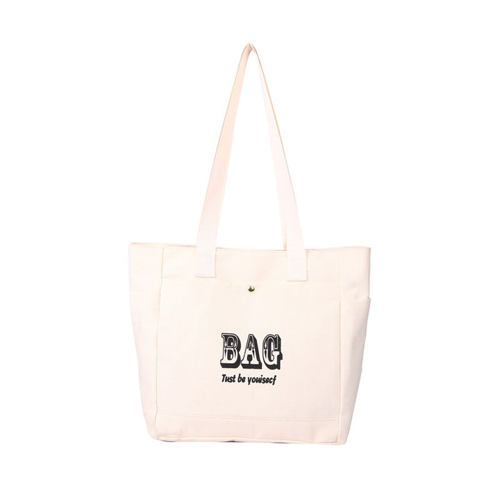 Casual Canvas Tote Bag Bowlift