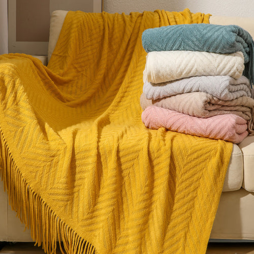 Ladies cozy throw blanket Bowlift