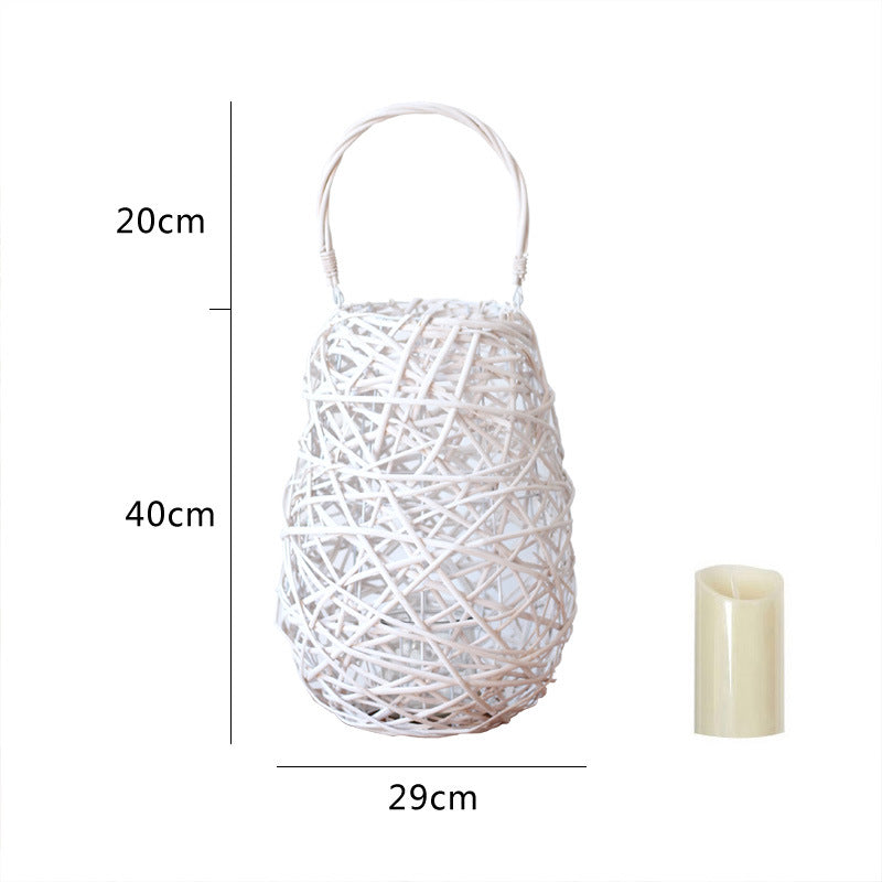Decorative Basket Lamp Bowlift