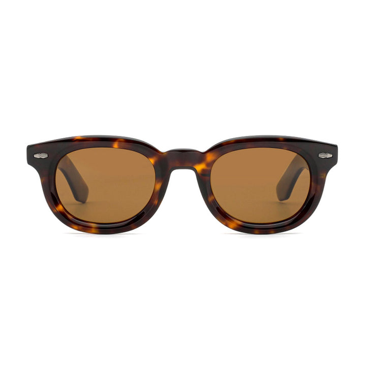 Ladies retro-inspired sunglasses with wide tortoiseshell frame and harmonious lenses Bowlift