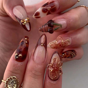 Elegant Gel Nail Art Extensions Bowlift
