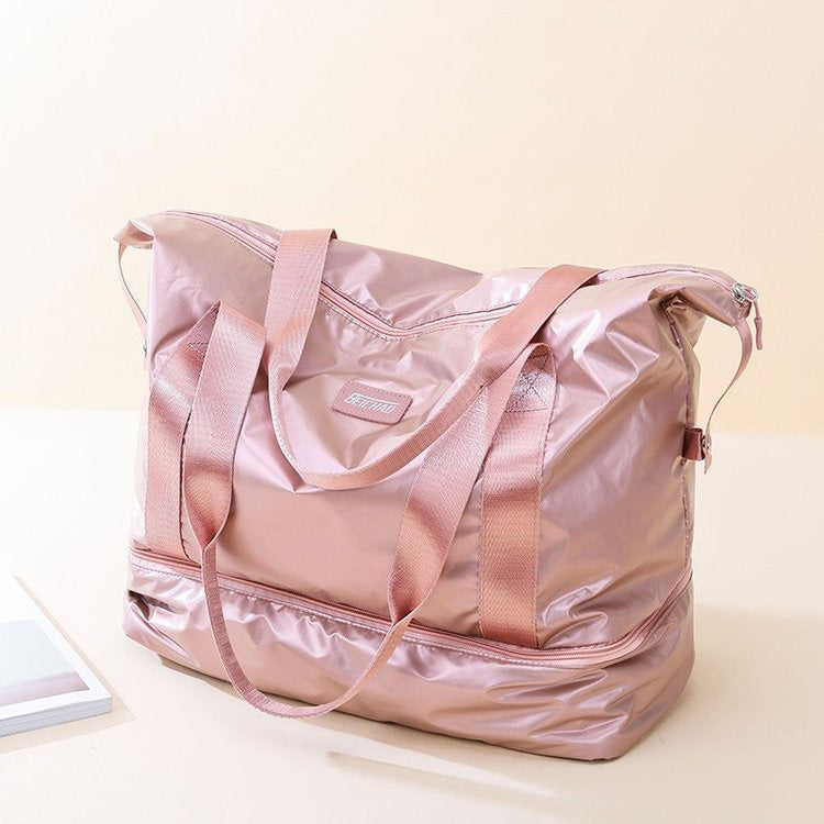 Multifunctional Sports Duffel Bag With Water-Repellent Design Bowlift