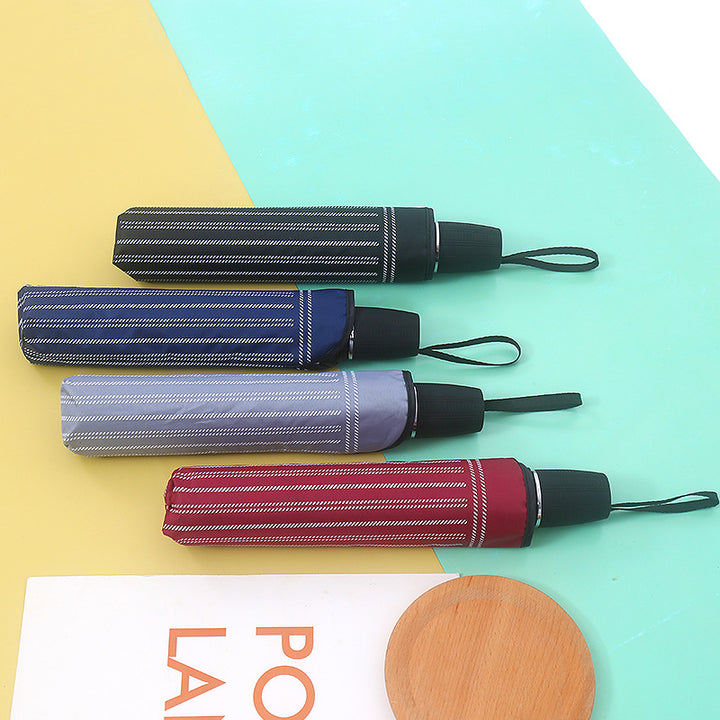 Ladies Folding Umbrella with Innovative Stability System Bowlift