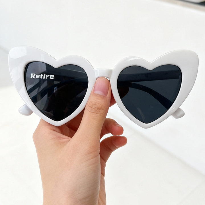 Stylish Heart-Frame Sunglasses Bowlift