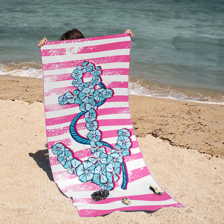 Beach towel with creative turtle design Bowlift