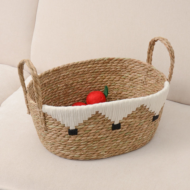 Handwoven decorative basket Bowlift