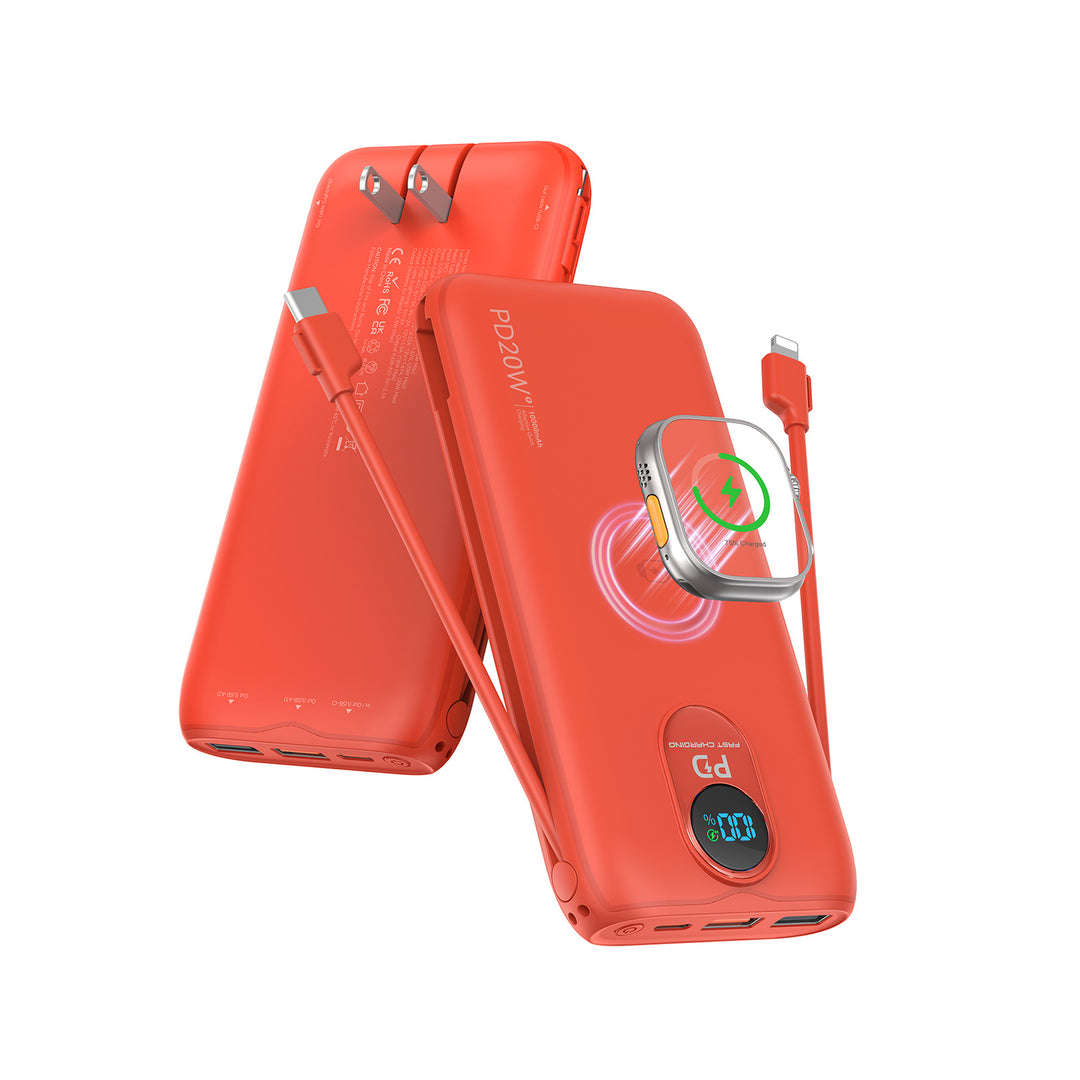 Power bank with wireless charging function and high-performance fast charging Bowlift