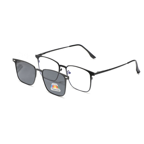 Women's fashionable sunglasses with interchangeable polarizing lenses Bowlift