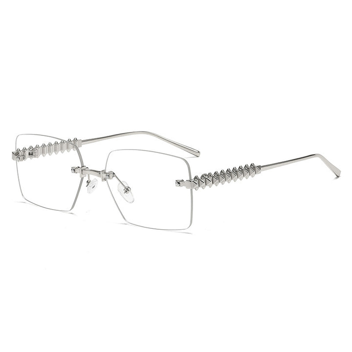 Women extravagant square glasses Bowlift