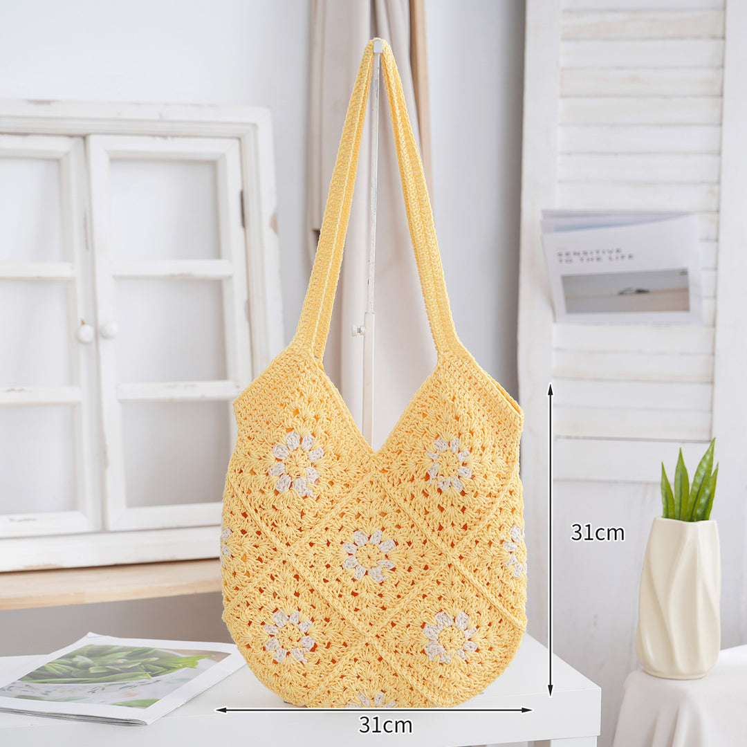 Handmade straw bag Bowlift