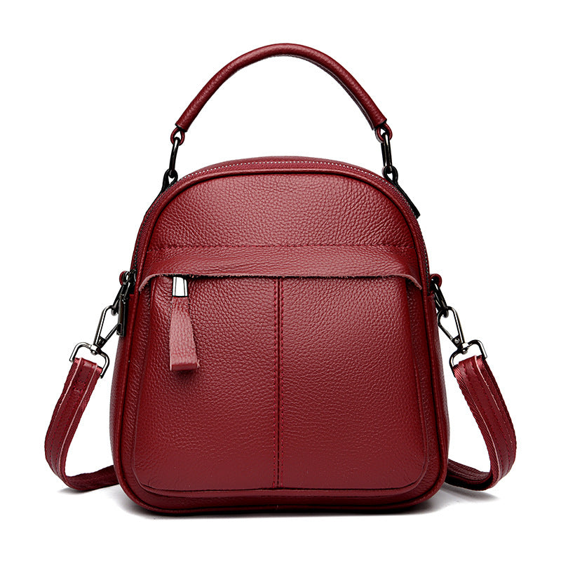 Versatile Textured Crossbody Bag Bowlift
