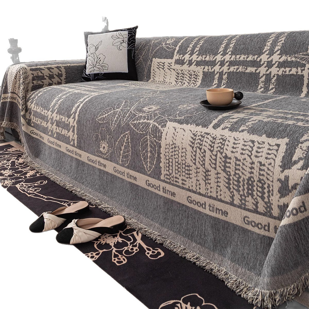 Bohemian-Inspired Decorative Sofa Throw