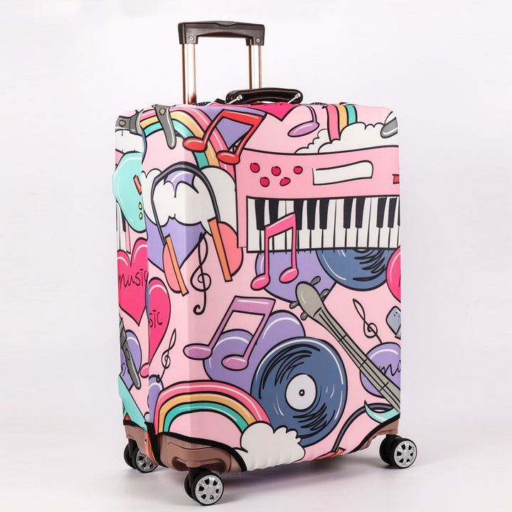 Patterned Hard Shell Luggage Bowlift