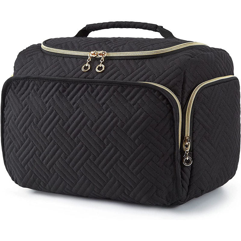 Cosmetic Organizer Bag with Multi-functional Interior Layout Bowlift
