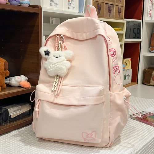 Cute Plush Animal-Themed Backpack