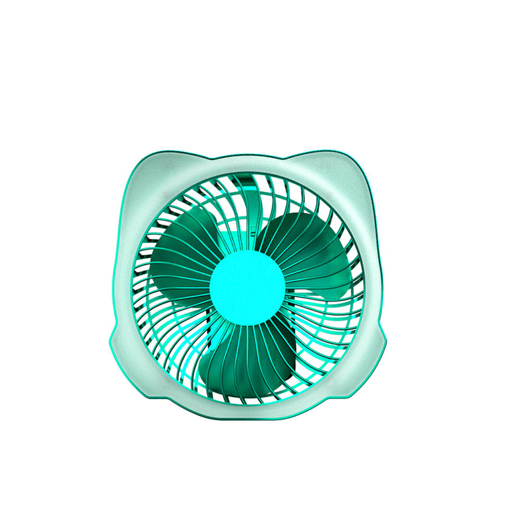 Women Mini Table Fan with Powerful Battery Bowlift