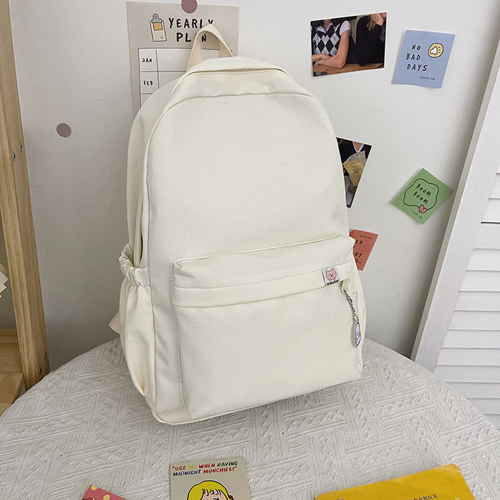 Casual Ruffled Texture Backpack