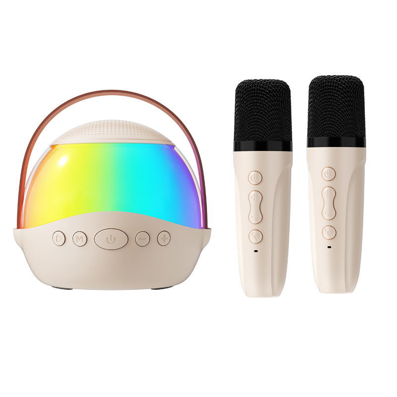 Portable Bluetooth Karaoke Speaker and Microphone Set Bowlift