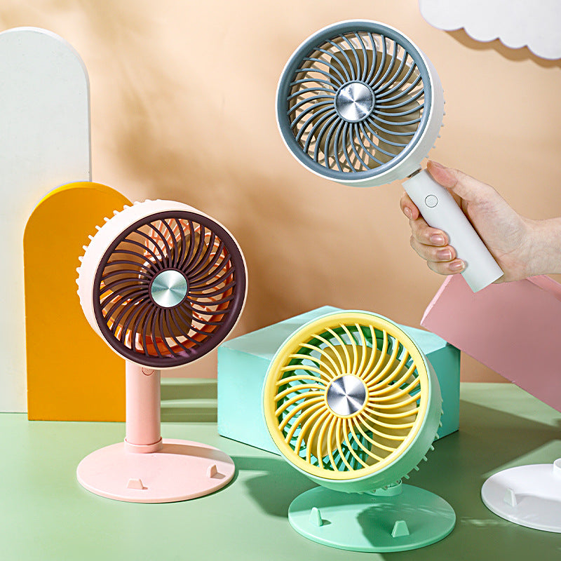 Women's Portable Table Fan with Powerful Battery and Flexible Tilt Bowlift