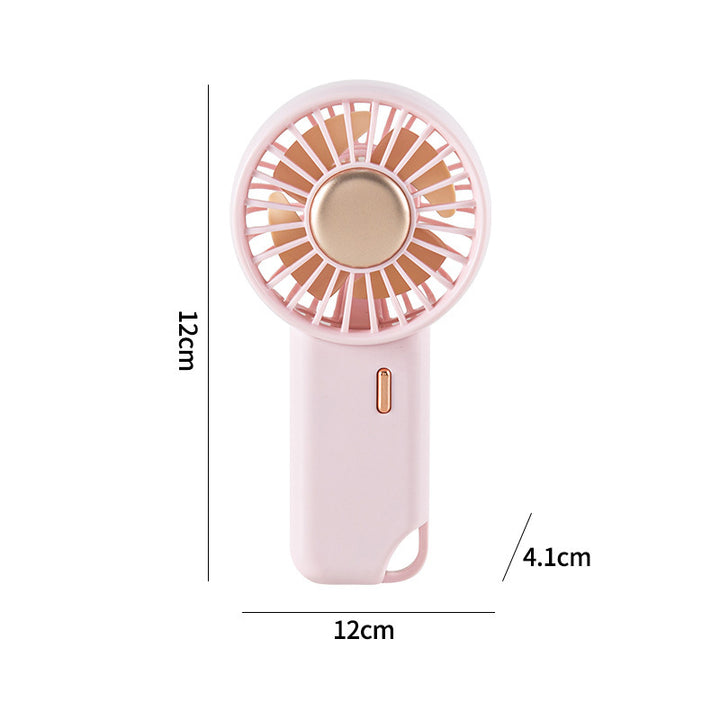Ladies portable hand fan with ergonomic design and USB charging Bowlift