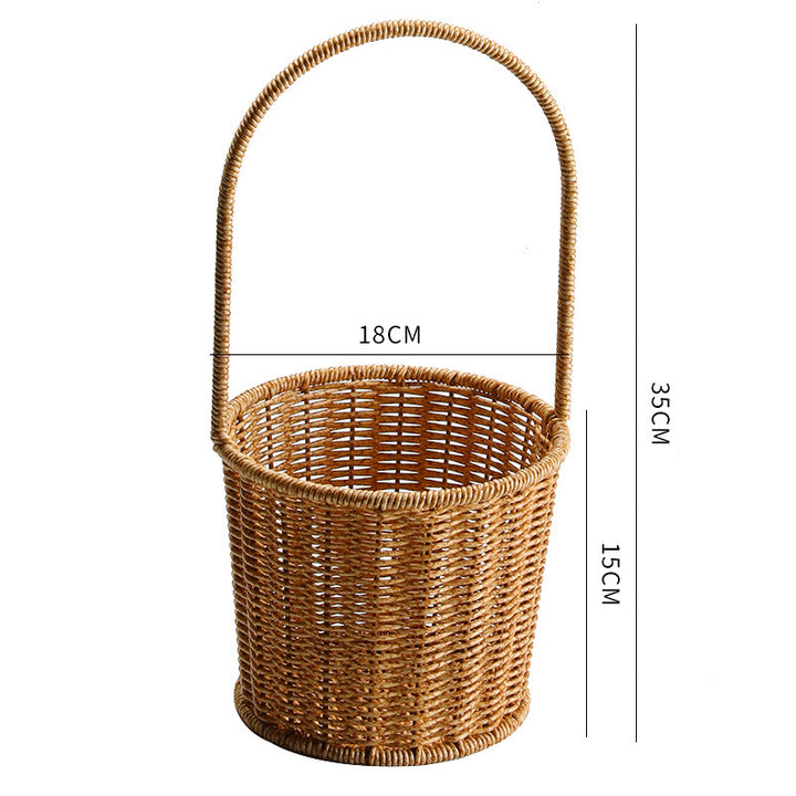 Unisex Handwoven Leisure Bag with Funny Design Bowlift