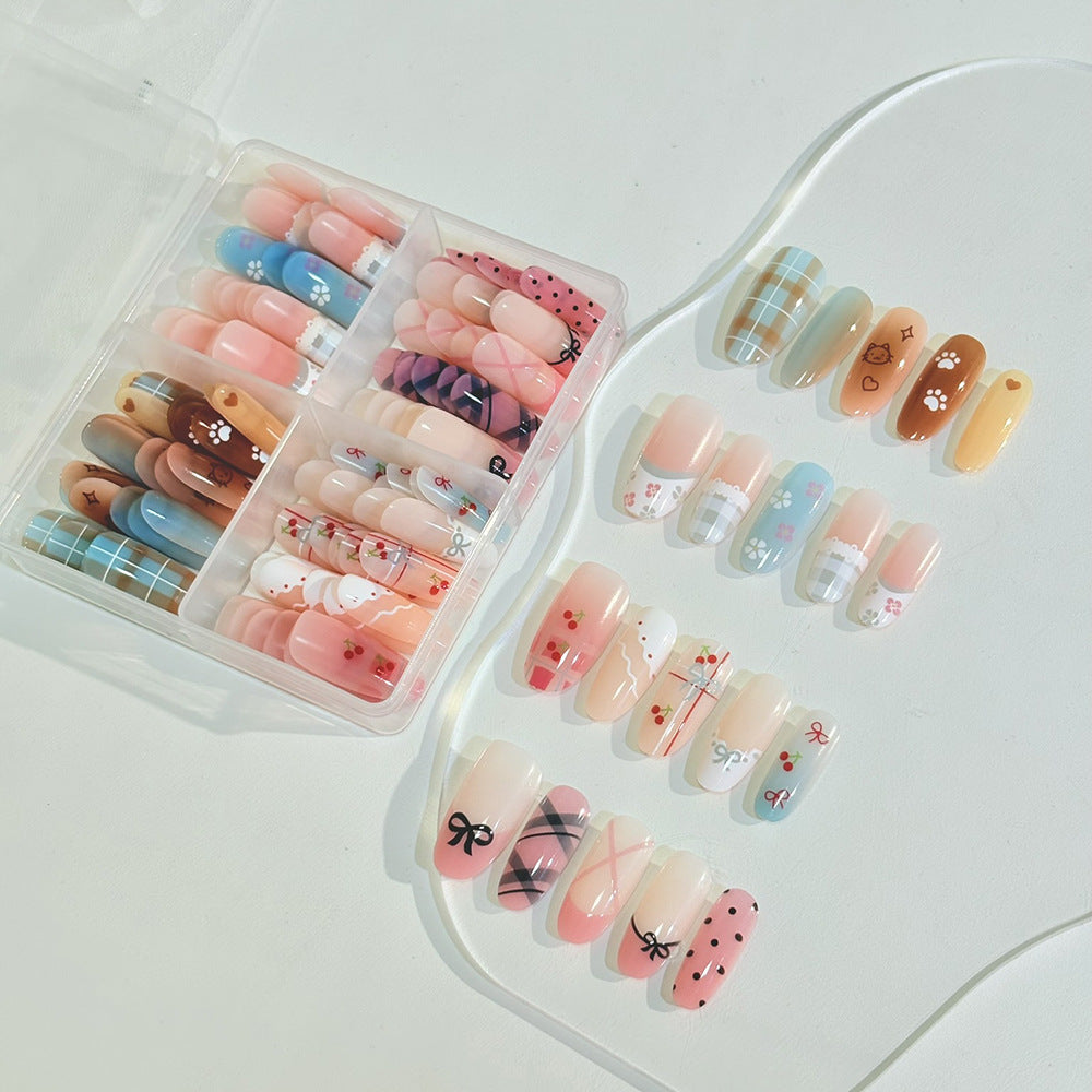 Artistic Press-On Nail Collection Bowlift