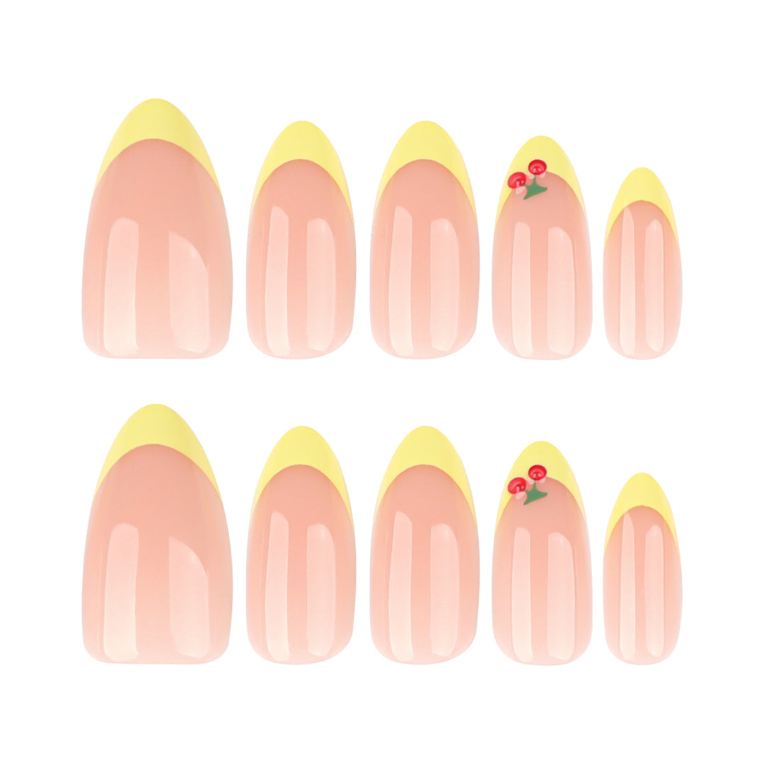Artificial nail art with flower and glitter elements Bowlift