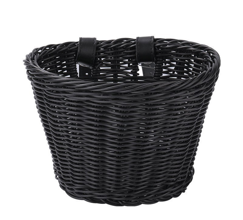 Durable Woven Bicycle Storage Basket Bowlift