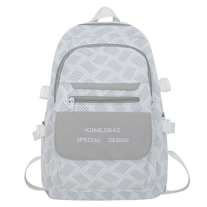 Geometric Patterned Backpack