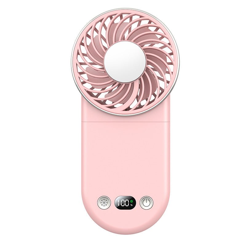 Unisex Rechargeable Mini Air Turbo Fan Bowlift