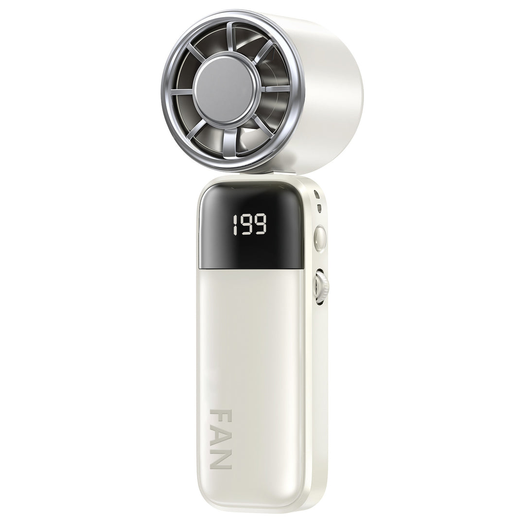 Ladies Portable Mini Fan with Digital Thermostat Bowlift