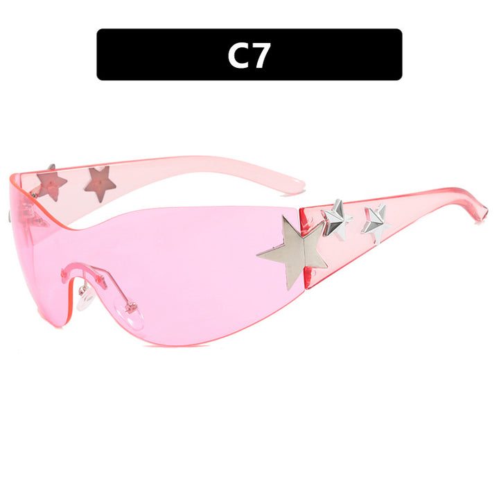Women's trendy sunglasses with unique star design Bowlift