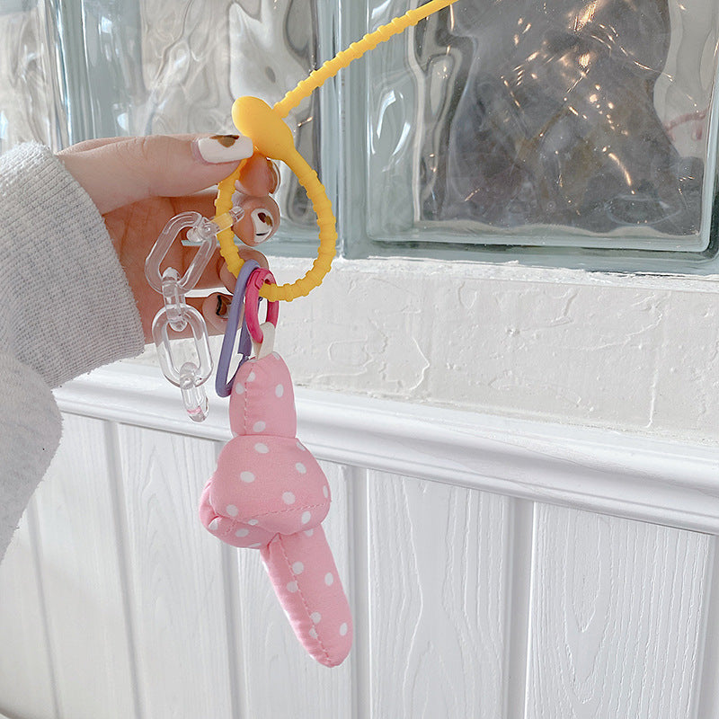 Cute keychains with smiley design Bowlift