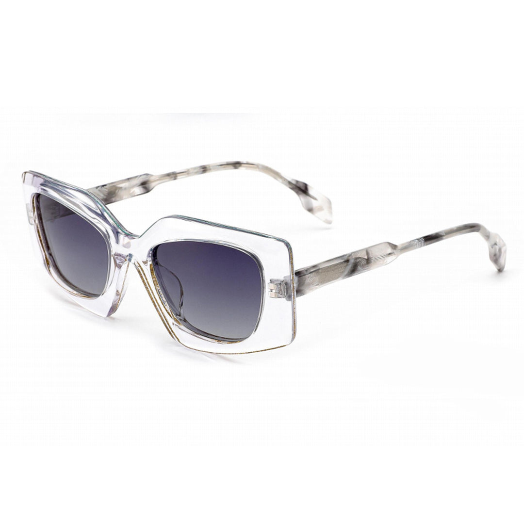 Women’s fashionable sunglasses in innovative, multifaceted design Bowlift