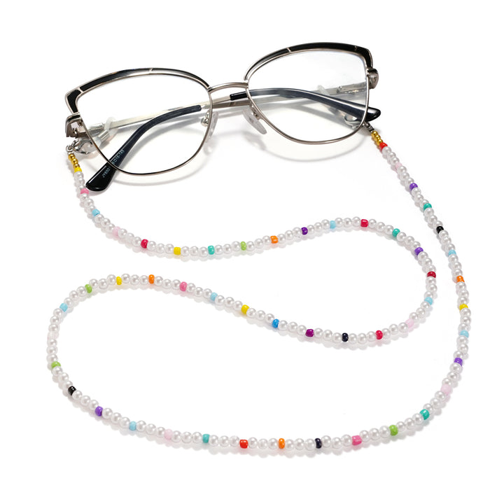 Colorful Beaded Eyewear Chain Bowlift