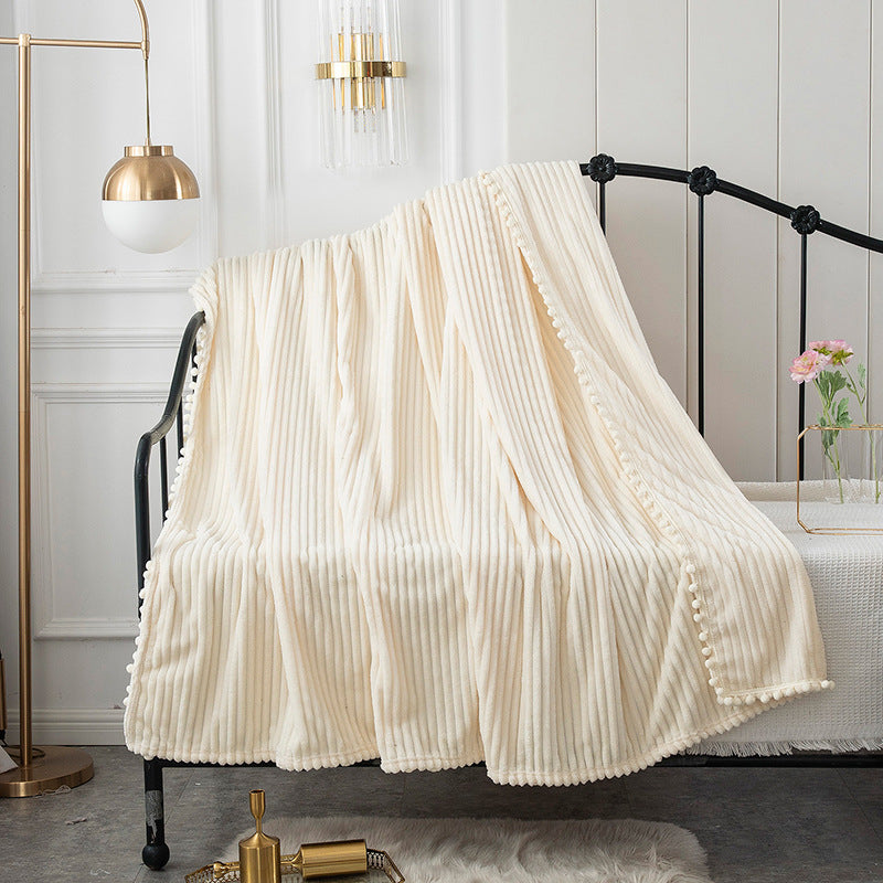 Women high-quality plush throw Bowlift