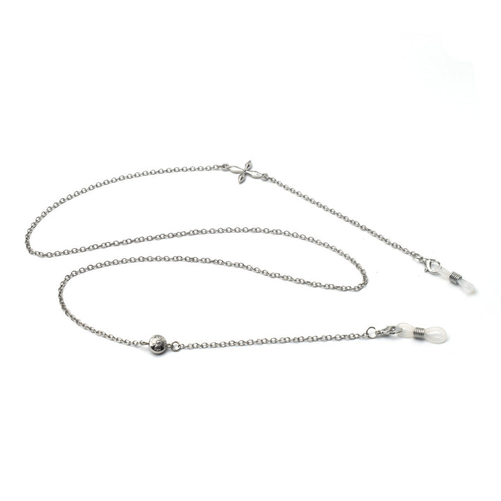 Premium Silver Layered Eyewear Chain Bowlift