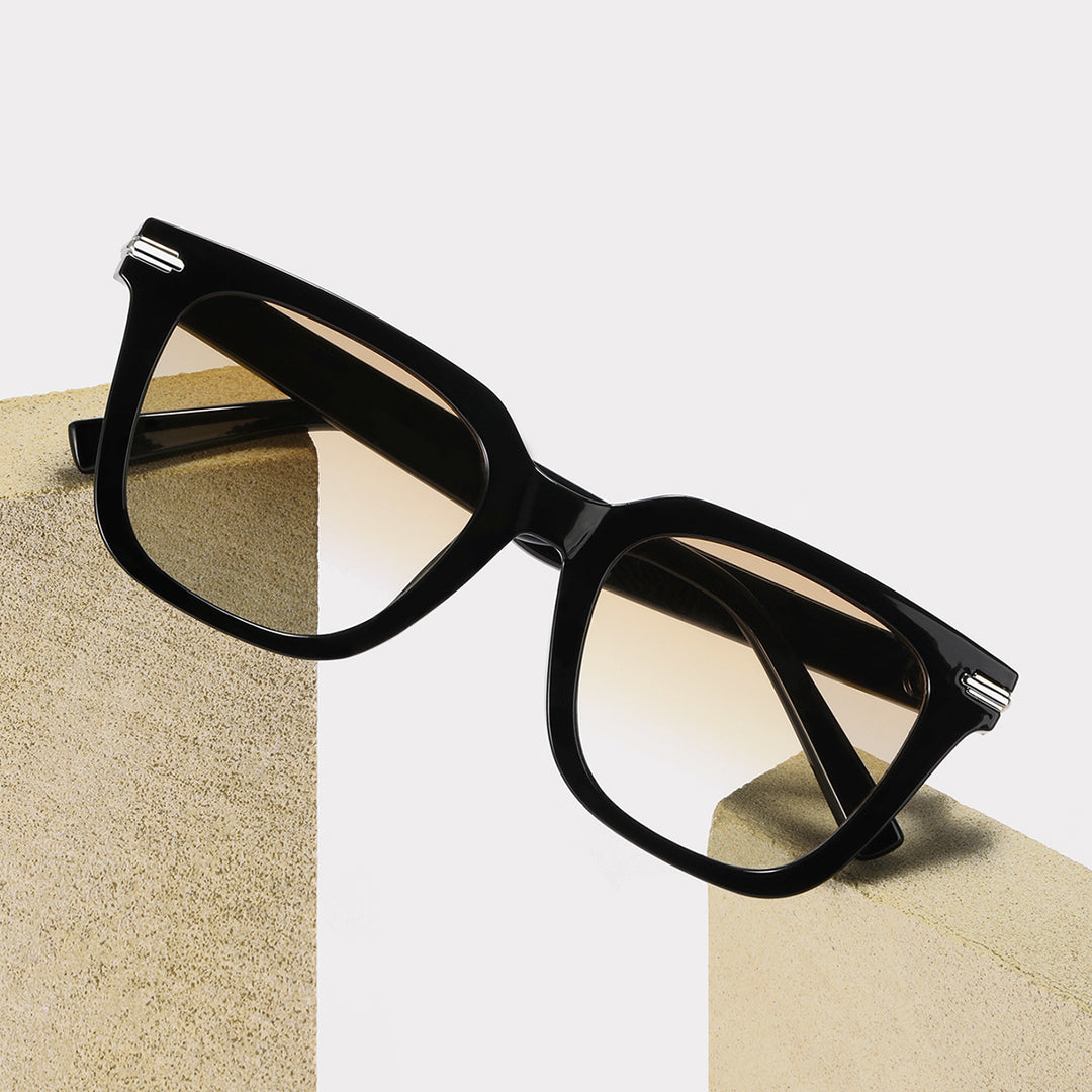 Women's fashionable square sunglasses with high-quality lenses Bowlift