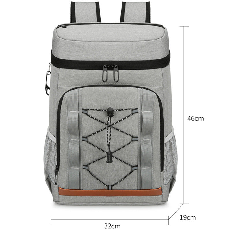 Unisex Insulated Cooler Backpack with Multifunctional Compartments Bowlift