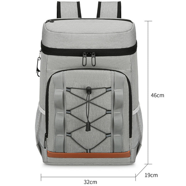 Unisex Insulated Cooler Backpack with Multifunctional Compartments Bowlift