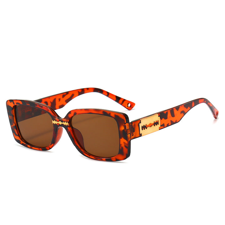 Elegant Look Retro Square Frame Sunglasses