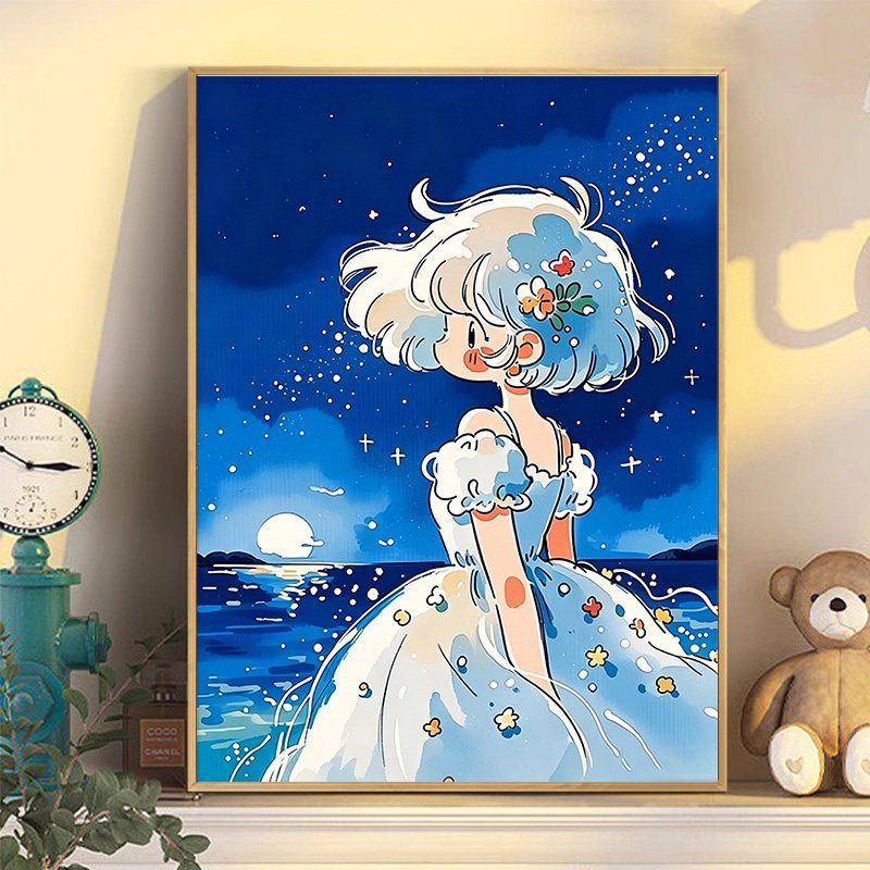 Celestial Fantasy Illustration Wall Art Bowlift