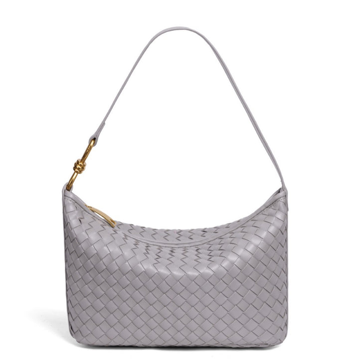 Textured Braided Handbag Bowlift