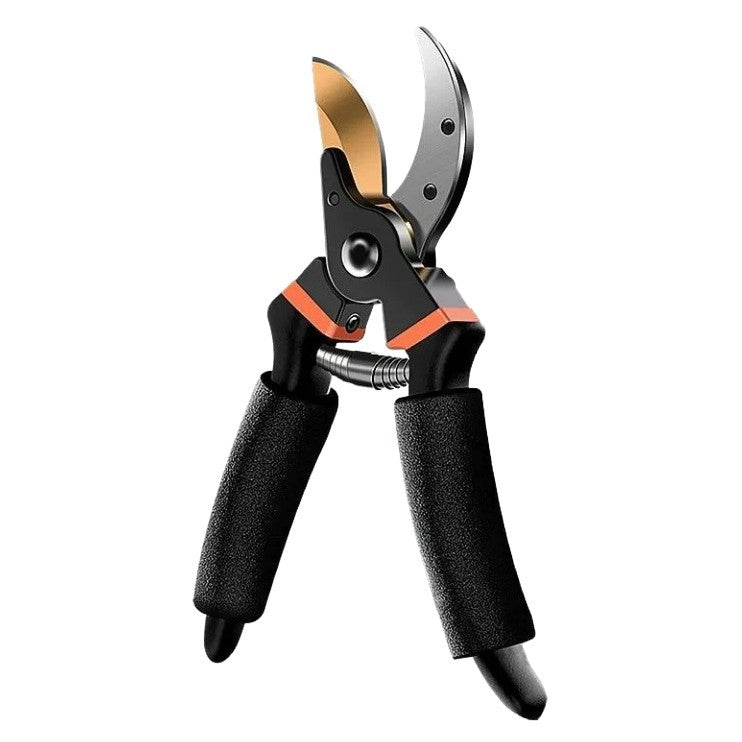 Ergonomic bypass pruning shears with cushioned non-slip handles Bowlift