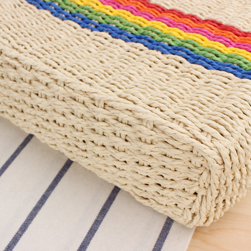 Colorful basket bag with unique details Bowlift