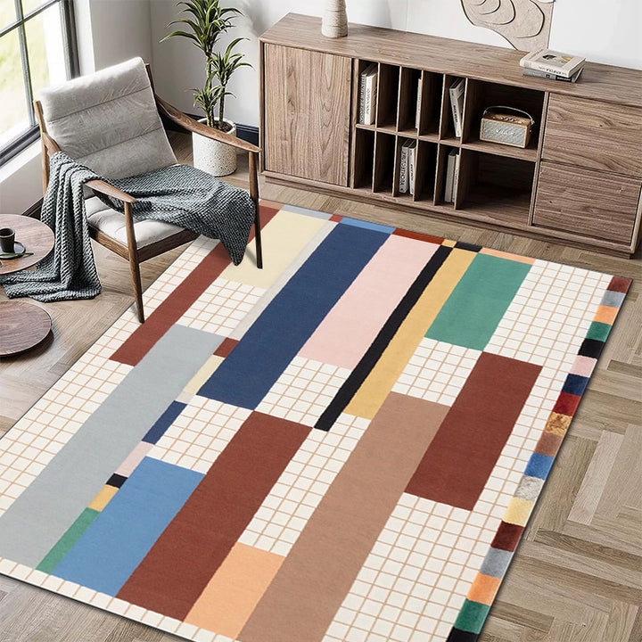 Geometric Patterned Area Rug