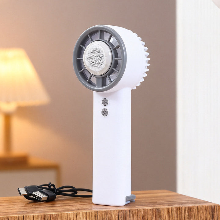 Women Portable Fan with Flexible Adjustable Speed Levels Bowlift