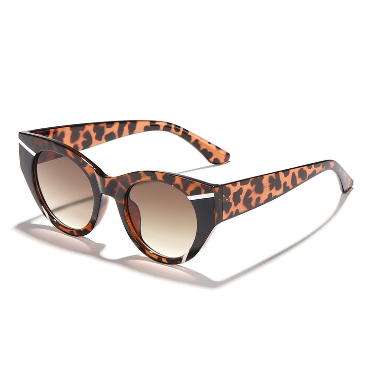 Women's fashionable sunglasses with unique leopard print Bowlift