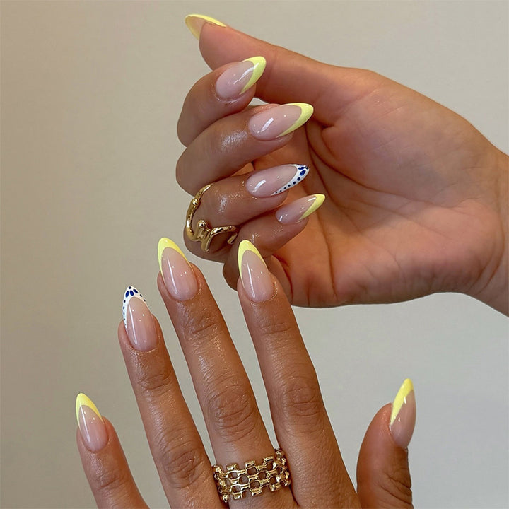 Premium Glossy Gel Press-On Nail Tips Bowlift